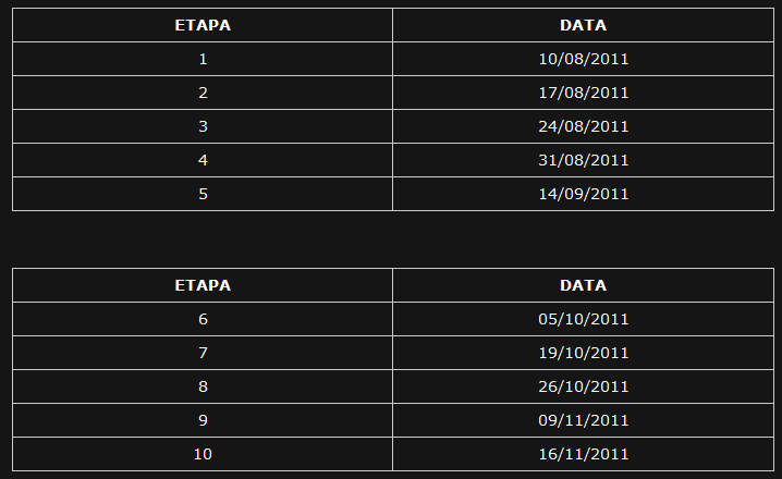 Regras 9, 10 e 11